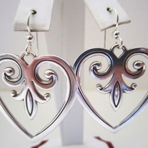 Brighton Palace Heart Earrings